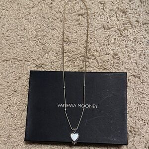 Vanessa Mooney opal heart necklace